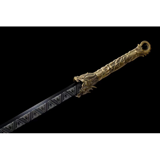China sword Handmade /functional/sharp/ 古龙/K12