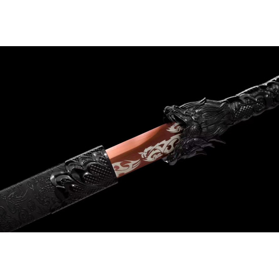 China sword Handmade /functional/sharp/ 赤血战刃/K22