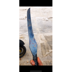 China sword Handmade /functional/sharp/ 蓝刀/X88