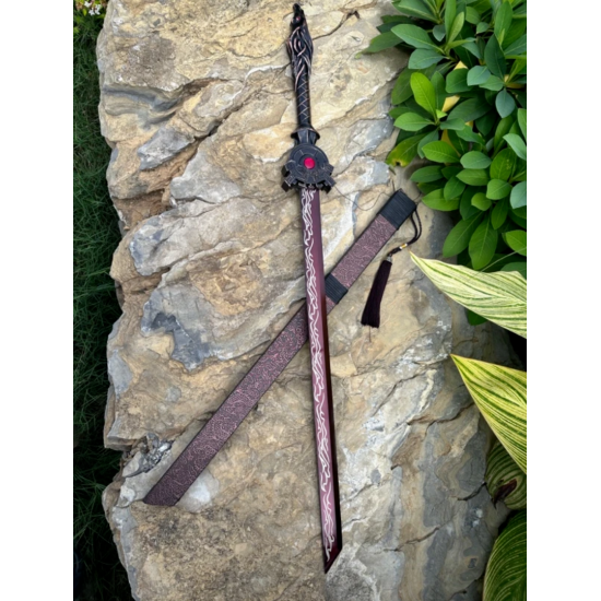 China sword Handmade /functional/sharp/ 墨渊/V1